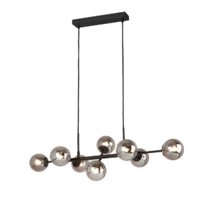 ITALUX – ERIMIDA BLACK WISZĄCA LAMPA CZARNE KULE