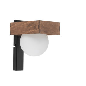 SIGMA LIGHTING – BLOOM KINKIET KULKA Z PRZESŁONĄ