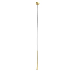 MAXLIGHT – COFFE GOLD M LAMPA WISZĄCA RURKA LED NAD WYSPĘ