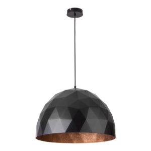 SIGMA LIGHTING – DIAMENT L BLACK COPPER LAMPA WISZĄCA Z ŻYWICY
