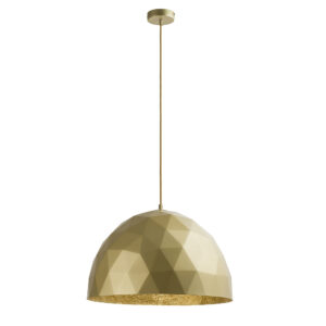 SIGMA LIGHTING – DIAMENT L GOLD LAMPA WISZĄCA Z ŻYWICY