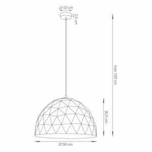 diament L lampa wiszaca lamperiaconcept