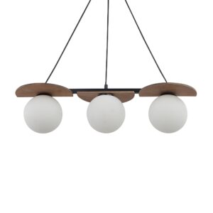 SIGMA LIGHTING – MIRROR III LAMPA WISZĄCA OPALOWE KULKI