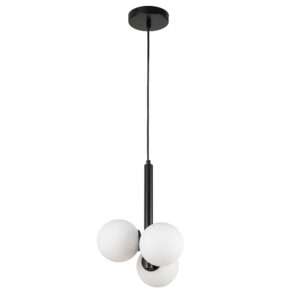 SIGMA LIGHTING – PERLA III BLACK LAMPA WISZĄCA KULKI