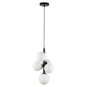 SIGMA LIGHTING – PERLA V BLACK LAMPA WISZĄCA KULKI