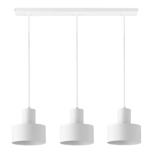 SIGMA LIGHTING – RIF III WHITE METALOWA LAMPA WISZĄCA