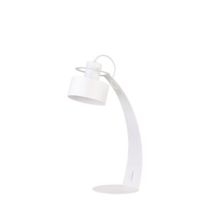 SIGMA LIGHTING – RIF WHITE METALOWA LAMPKA STOŁOWA