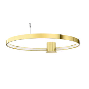 THORO – RIO 78 GOLD PIERŚCIENIOWA LAMPA PLAFON LED
