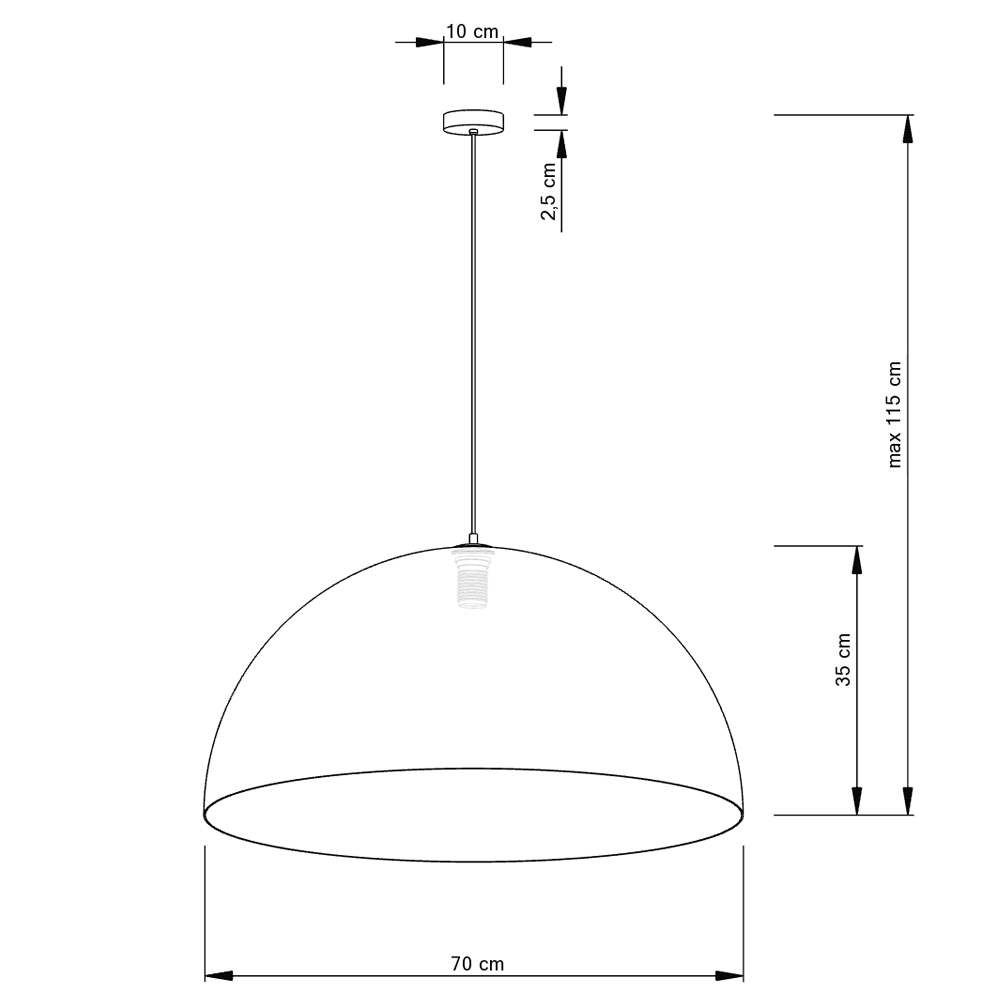 sfera-70-lampa-wiszaca-lamperiaconcept sfera 70 lampa wiszaca lamperiaconcept