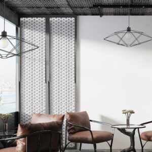 vario L czarna lampa druciana diament wizka lamperiaconcept
