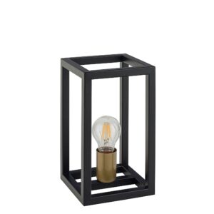 SIGMA LIGHTING – VIGO BLACK LAMPKA STOŁOWA GEOMETRIC