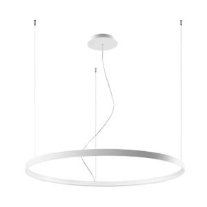 THORO – RIO 110 WHITE 3000K LAMPA WISZĄCA RING LED 90 CRI