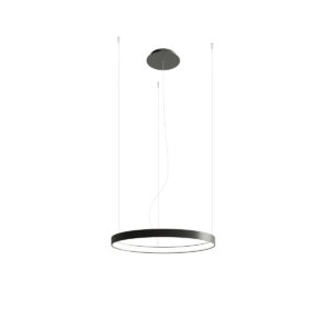 THORO – RIO 55 BLACK 3000K LAMPA WISZĄCA RING LED