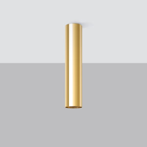 SOLLUX – LAGOS 30 GOLD DŁUGA TUBKA SUFITOWA