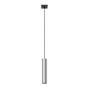 SOLLUX – LAGOS I CHROME LAMPA WISZĄCA TUBA