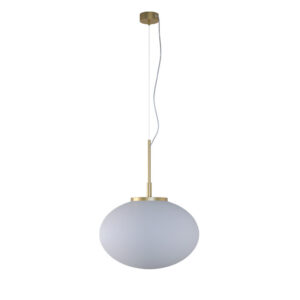CLEONI – OVO 400 GOLD WISZĄCA LAMPA OPAL