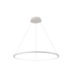 ITALUX – VINOLA 80 WHITE PIERŚCIENIOWA LAMPA WIASZĄCA RING LED