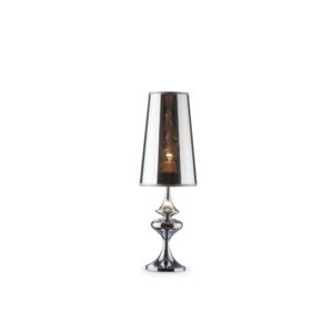 IDEAL LUX – ALFIERE TL1 SMALL LAMPA STOŁOWA LUSTRZANY ABAŻUR