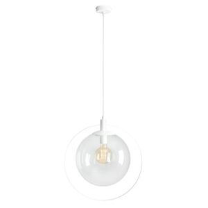 ARTERA – AURA WHITE PRZEZROCZYSTA LAMPA WISZĄCA AUREOLA