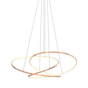 cholet zlota lampa led salon1 lamperiaconcept