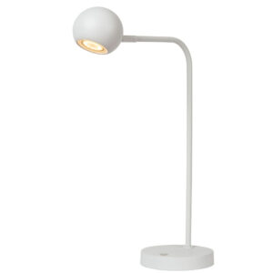 LUCIDE – COMET WHITE ŚCIEMNIALNA LAMPKA LED NA BIURKO