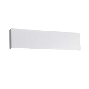 SHILO – KITAMI L WHITE MINIMALISTYCZNY KINKIET Z METALU