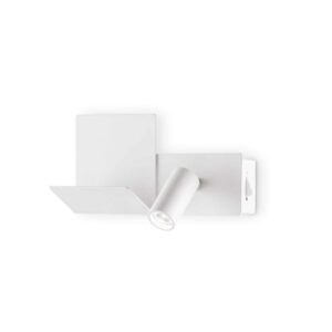 IDEAL LUX – KOMODO-2 AP BIANCO KINKIET LED USB Z PÓŁKĄ