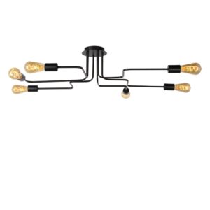 lester 6 bk sufitowa lampa loftowa lamperiaconcept