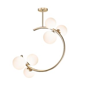 ZUMA LINE – MOLECULE LAMPA SUFITOWA OBRĘCZ Z KULKAMI