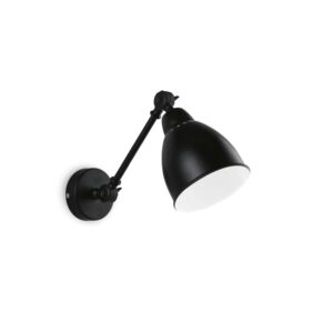 IDEAL LUX – NEWTON AP1 NERO KINKIET NA WYSIĘGNIKU