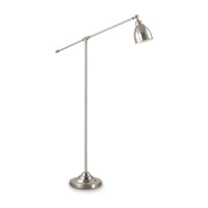 IDEAL LUX – NEWTON PT1 NICKEL LAMPA PODŁOGOWA NA WYSIĘGNIKU