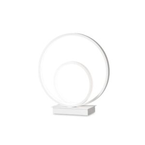 IDEAL LUX – OZ TL ON-OFF BIANCO PIERŚCIENIOWA LAMPKA LED
