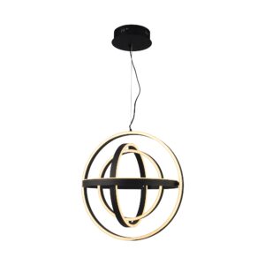 ZUMA LINE – TESS KULISTA LAMPA WISZĄCA PIERŚCIENIE LED