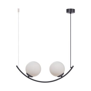 ZUMA LINE – WAVE II UP LAMPA WISZĄCA METALOWY ŁUK