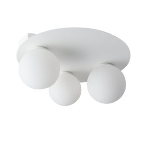SIGMA LIGHTING – ARGON III WHITE PLAFON KINKIET KOŁO