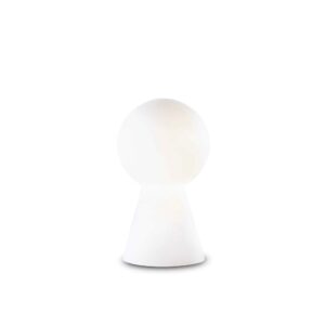 IDEAL LUX – BIRILLO TL1 SMALL BIANCO SZKLANA LAMPKA NOCNA