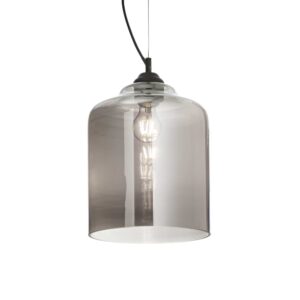 IDEAL LUX – BISTRO' SP1 SQUARE FUME' SZKLANA LAMPA WISZĄCA