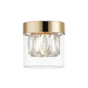 ZUMA LINE – GEM FRENCH GOLD LAMPA SUFITOWA SZKLANKA