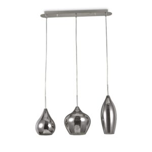 IDEAL LUX – SOFT SP3 FUME' SZKLANA LAMPA WISZĄCA