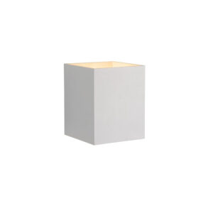 LUCIDE – XERA WHITE SQUARE METALOWY KINKIET