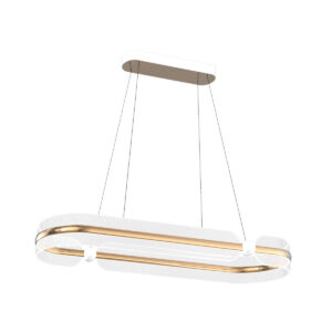 ITALUX – SOPLA GOLD PODŁUŻNA LAMPA OWAL LED
