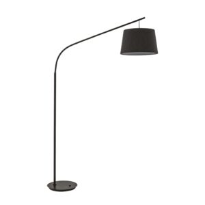 IDEAL LUX – DADDY PT1 NERO PODŁOGOWA LAMPA DO SALONU