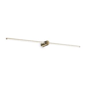 IDEAL LUX – FILO AP D115 OTTONE LINIOWY KINKIET PATYK LED