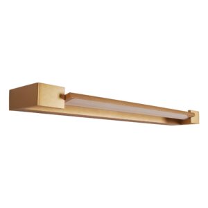 MAXLIGHT – FLINK 60 MATT GOLD OBRACANY KINKIET LED DO ŁAZIENKI