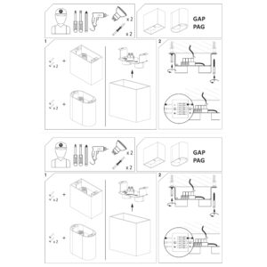 gap wh podwojny box spot sufitowy1 lamperiaconcept