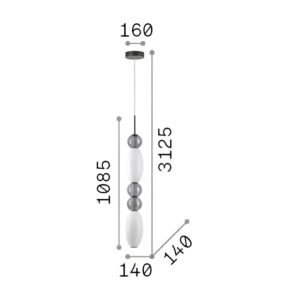 lumiere 3 sp szklana lampa led1 lamperiaconcept