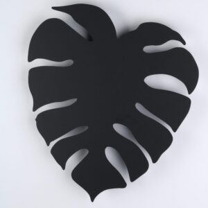 TK LIGHTING – MONSTERA XL BLACK KINKIET PLANT MOTIF