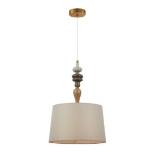 ITALUX – MOREN A LAMPA WISZĄCA Z ABAŻRUREM