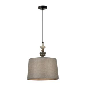 ITALUX – NEROM B LAMPA WISZĄCA Z ABAŻRUREM