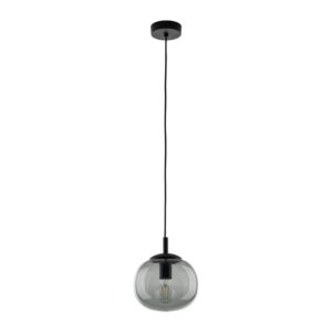 TK LIGHTING – VIBE 20 GRAPHITE SZKLANA LAMPA WISZĄCA